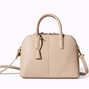 Zara Nude Mini City Bag